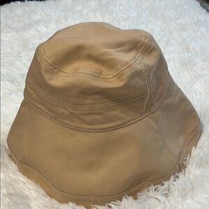 Nine West Beige Bucket Hat
